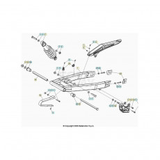 Beta RR50 20 Schwingarm/Federbein 1
