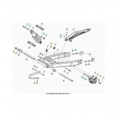 Beta RR50 21 Schwingarm/Federbein 1