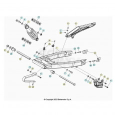 Beta RR50 23 Schwingarm/Federbein 1