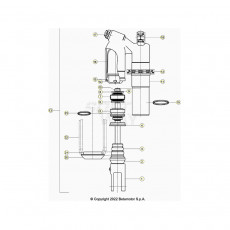 Beta RX300 24 Schwingarm/Federbein 1