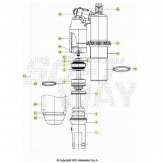 Beta RR300RC 25 Schwingarm/Federbein 1