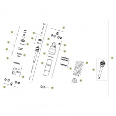 Beta EVO125 17 Schwingarm/Federbein 2