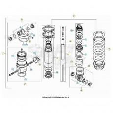 Beta EVO200 Factory 22 Schwingarm/Federbein 2