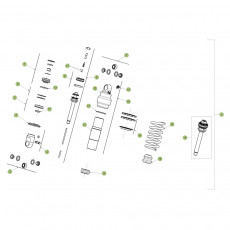 Beta EVO250 19 Schwingarm/Federbein 2