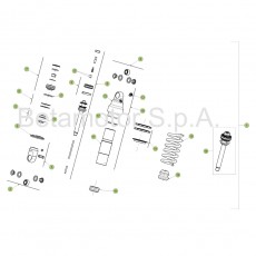 Beta EVO300 4T 17 Schwingarm/Federbein 2