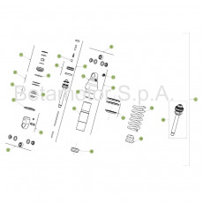 Beta EVO300 4T 19 Schwingarm/Federbein 2
