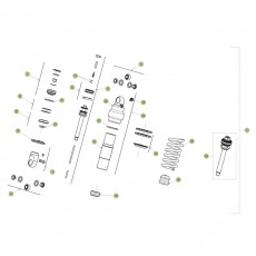 Beta EVO300 Factory 16 Schwingarm/Federbein 2