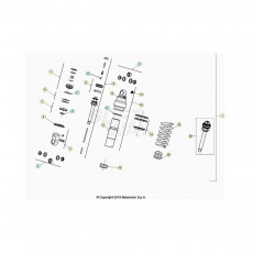 Beta EVO300 SS 24 Schwingarm/Federbein 2