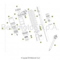 Beta RR125 19 Schwingarm/Federbein 2