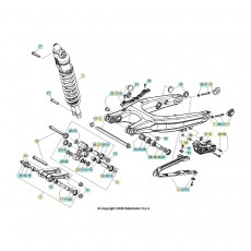 Beta RR125 27 Schwingarm/Federbein 2