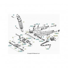 Beta RR125RC 21 Schwingarm/Federbein 2