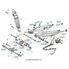 Beta RR200RC 25 Schwingarm/Federbein 2