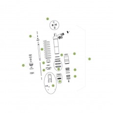 Beta RR250 2T 13 Schwingarm/Federbein 2