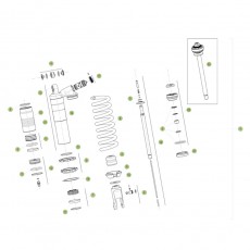 Beta RR250 2T Racing 16 Schwingarm/Federbein 2