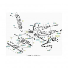 Beta RR250RC 21 Schwingarm/Federbein 2