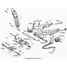 Beta RR350 21 Schwingarm/Federbein 2