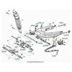 Beta RR350 24 Schwingarm/Federbein 2