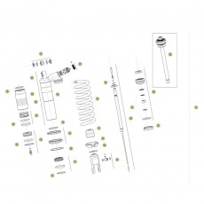 Beta RR350 EFI 15 Schwingarm/Federbein 2