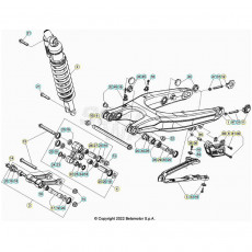 Beta RR350RC 24 4T Schwingarm/Federbein 2