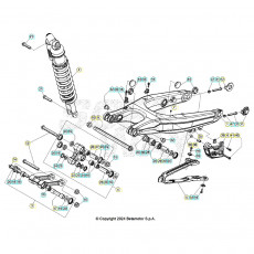 Beta RR350RC 25 4T Schwingarm/Federbein 2