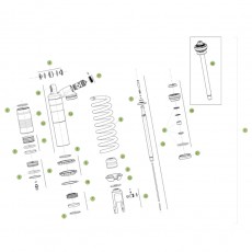 Beta RR390 15 Schwingarm/Federbein 2