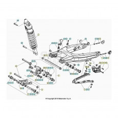 Beta RR390RC 20 4T Schwingarm/Federbein 2