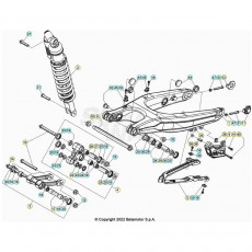 Beta RR390 Racing 24 Schwingarm/Federbein 2