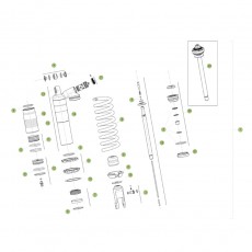 Beta RR430 15 Schwingarm/Federbein 2