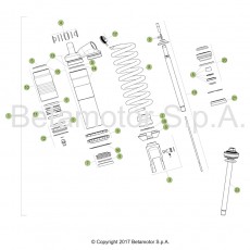 Beta RR430 Racing 4T 18 Schwingarm/Federbein 2