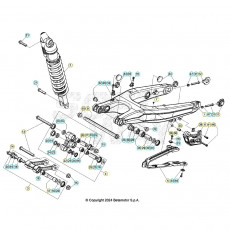 Beta RR480 Racing 25 Schwingarm/Federbein 2
