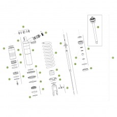 Beta RR480 Racing 16 Schwingarm/Federbein 2