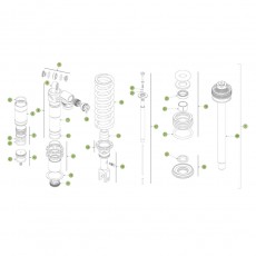 Beta Xtrainer 17 Schwingarm/Federbein 2