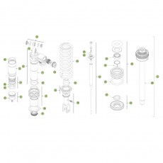 Beta Xtrainer300 18 Schwingarm/Federbein 2