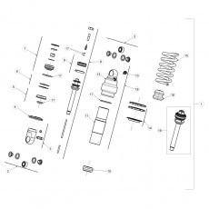 Beta EVO300 15 Schwingarm - Federbein 2