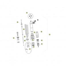 Beta RR250 2T Racing 14 Schwingarm/Federbein 3