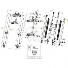 Beta Alp X 350 25 Gabel