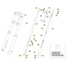 Beta  EVO125 Factory 12 Gabel 1