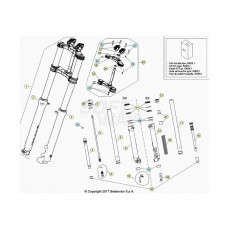 Beta  EVO125 Factory 21 Gabel