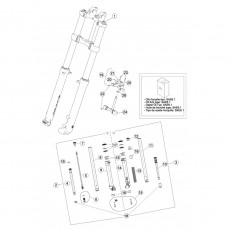 Beta EVO125 12 Gabel