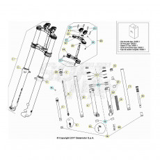 Beta EVO200 Factory 22 Gabel
