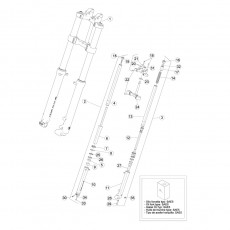 Beta EVO250 13 Gabel