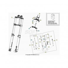 Beta EVO300 4T 21 Gabel