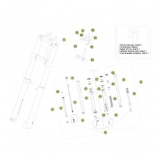 Beta EVO300 Factory 14 Gabel 1