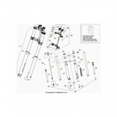 Beta EVO300 Factory 24 Gabel