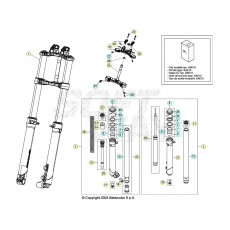 Beta EVO300 SS 25 Gabel