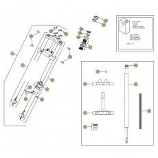 Beta Minitrial LC 15 Gabel
