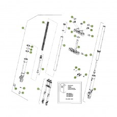 Beta RE125 13-14 Gabel