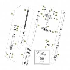 Beta RR125 15 Gabel 1