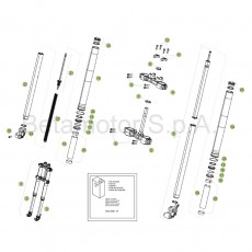 Beta RR125 LC 16 Gabel