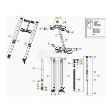 Beta RR125RC 20 Gabel